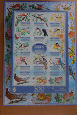 Vintage - Arrow - 500piece Jigsaw Puzzle - Birds of the British Isles - Complete
