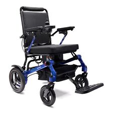 NEW Folding Lightweight 4 MPH Electric Wheelchair Powerchair Aluminium 21.6kg