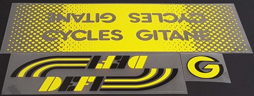Gitane decal set defi - gitane,