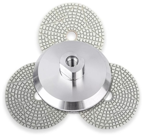 Three step polishing - polishing, wet
