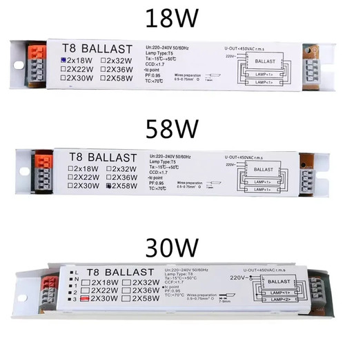 220 240v electronic ballast - 220-240v, t8
