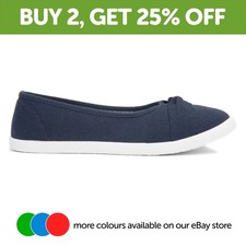 Lilley Womens Canvas Blue