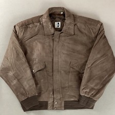 Vintage Leather Flight Jacket