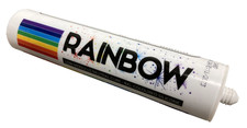 Silicone Sealant Coloured Rainbow RAL 7042 Traffic Grey 300ml Expiry 11/2023