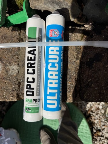 Damp proof injecting cream - proof, x