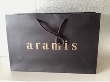 Aramis Brown Logo Beauty Gift Bag 23cm x 34.5cm x 10cm Medium