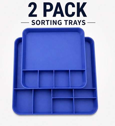 Pack sorting trays ideal for - sorting,
