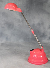 Vintage Ikea Espressivo Coral Pink Telescopic Extendable Halogen Desk Work Lamp