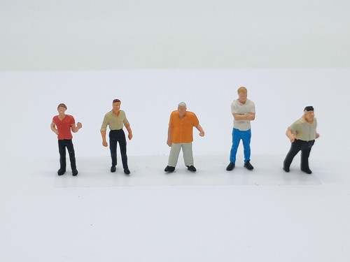 Preiser figures casual men - casual,