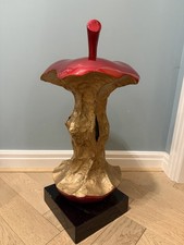 Large Red Apple Core Ornament