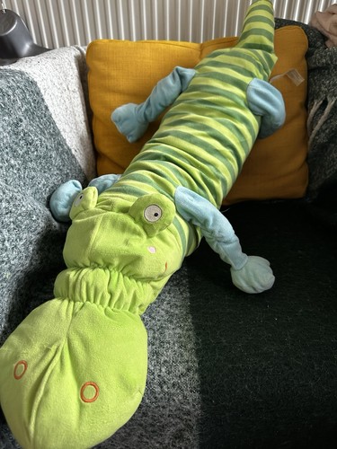 Ikea long green stripe - green,