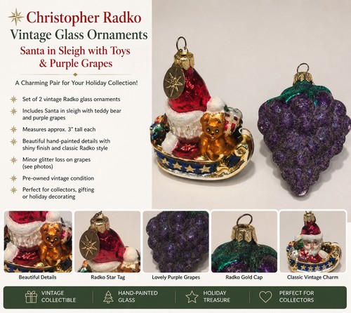 Christopher radko vintage - christopher,