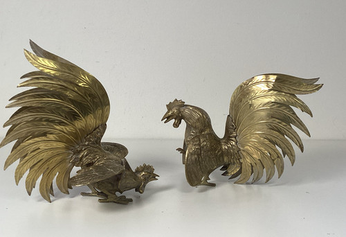 Antique large pair - antique,