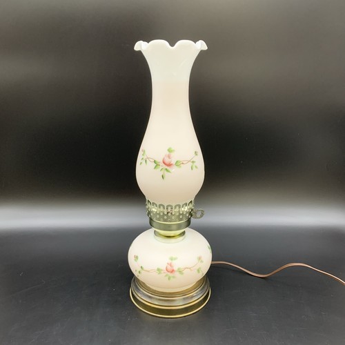 Vintage milk glass hurricane - vintage,