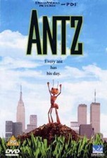 Antz DVD (2001) Eric Darnell, Johnson (DIR) cert PG Expertly Refurbished Product