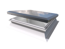 Flat roof glass pane - flat, window