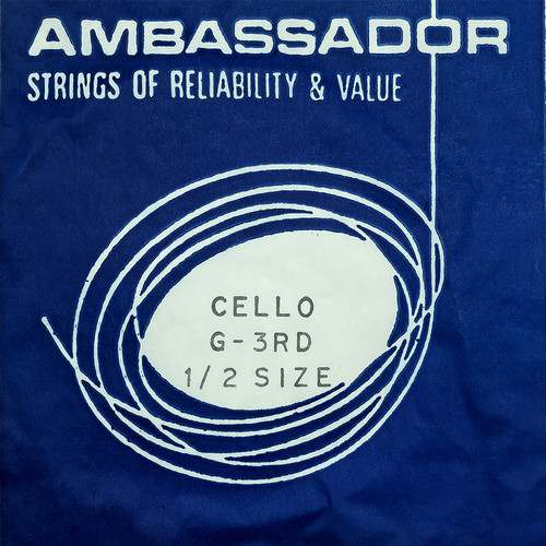 Ambassador cello size - ambassador, 1/2