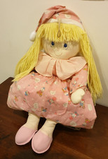 Large Vintage Honeykid UK Rag Doll Pyjama Hot Water Bottle Case - 23" (60cm)