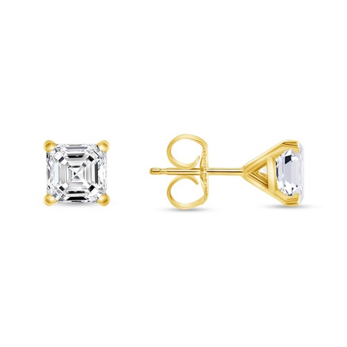 Asscher cut lab grown - ct,