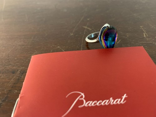 Psychedelic crystal ring - crystal,