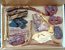 Natural Dog Treats Ox Tails Beef Liver Buffalo Jerky Lamb  (Large Letterbox)