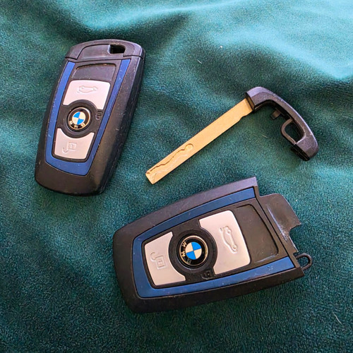 Genuine bmw key fobs blue - -,