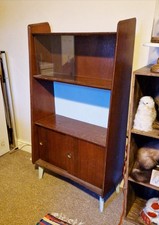 Vintage Midcentury Glass Front