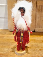 Vintage Doll Figurine Inuit