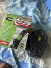 Slime Smart Self Sealing Inner Tube 26 x 1.75 2.125 Schrader Valve Cycling Bike
