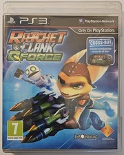 Ratchet & Clank: QForce (PS3, 2012) GOOD CONDITION - INCLUDES MANUAL - FREE P&P 