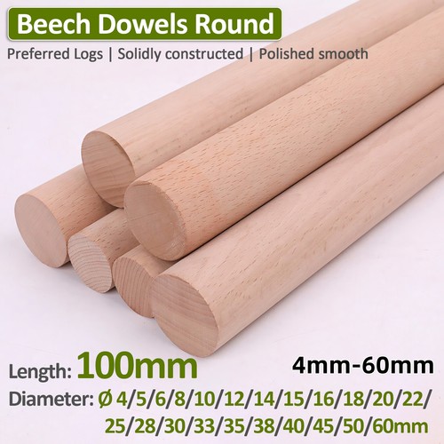 Beech wooden rod diameter - beech,