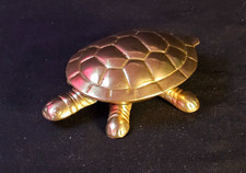Tortoise Trinket Box Hinged