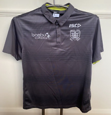 Mens HULL FC Rugby League Shirt UK Size XL Extra Large ISC Grey Green
