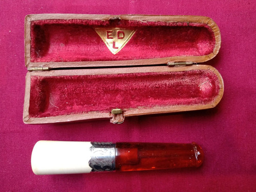 Edwardian boxed meerschaum - boxed,