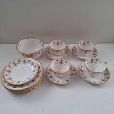 Royal Albert Crown China Tea Set - 17 Pieces, Serves 4