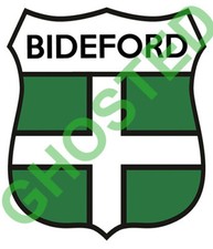 BIDEFORD DEVON car sticker