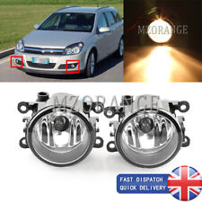 Pair Left Right Side Front White Fog Lights Lamps For OPEL ASTRA H GTC 2005-2015