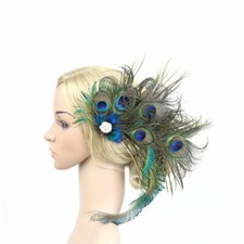 Peacock Feather Fascinator