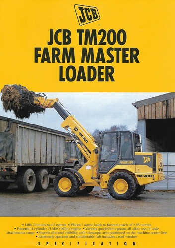 Farm equipment brochure jcb - farm,