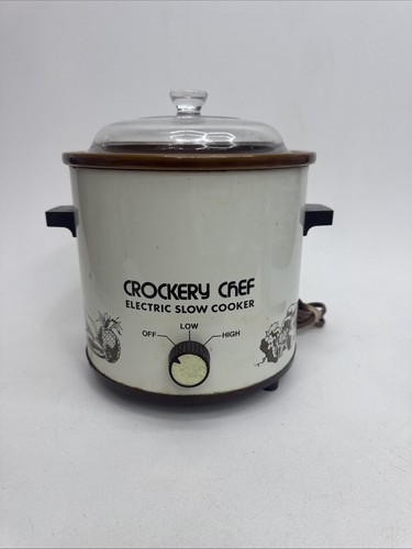 Vintage crockery chef crock - crockery,