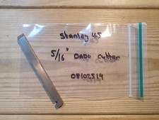 Vintage Stanley 45 5/16" Dado Cutter Woodworking Old Hand Tools Carpentry Iron