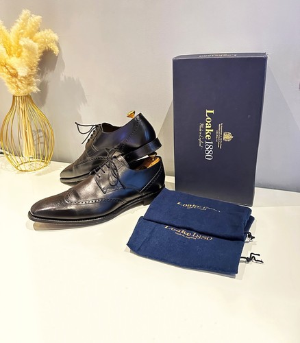 Loake 1880 haig black calf - 1880,