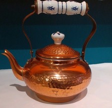 Vintage Copper Colored Kettle