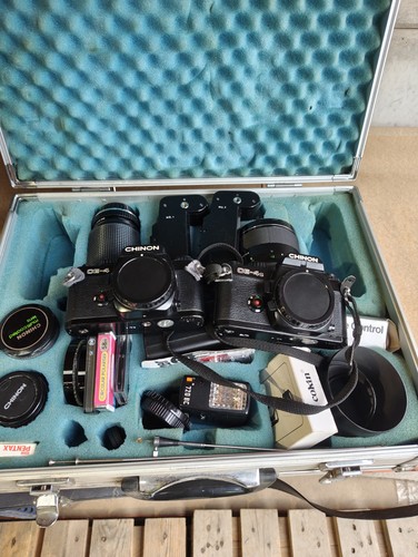 Chinon ce4 and camera - ce4,