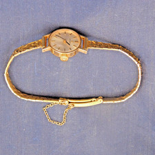 Lovely Ladies 9ct Solid Gold `OMEGA` Watch In Superb Condition - LONDON, c1966.