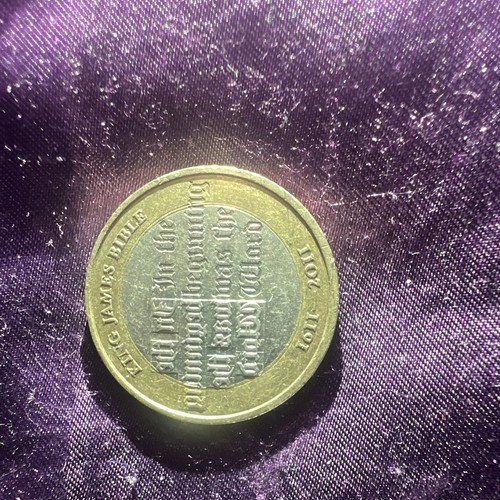 Two pounds coin error - uk,