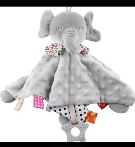 Grey soft elephant baby unisex - grey,