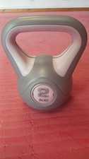 2kg Plastic Kettlebell. Fitness Weight