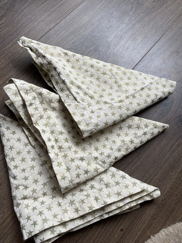 Set vintage cotton table - of, 3