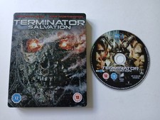 TERMINATOR SALVATION STEELBOOK EDITION BLU RAY CHRISTIAN BALE FILM MOVIE